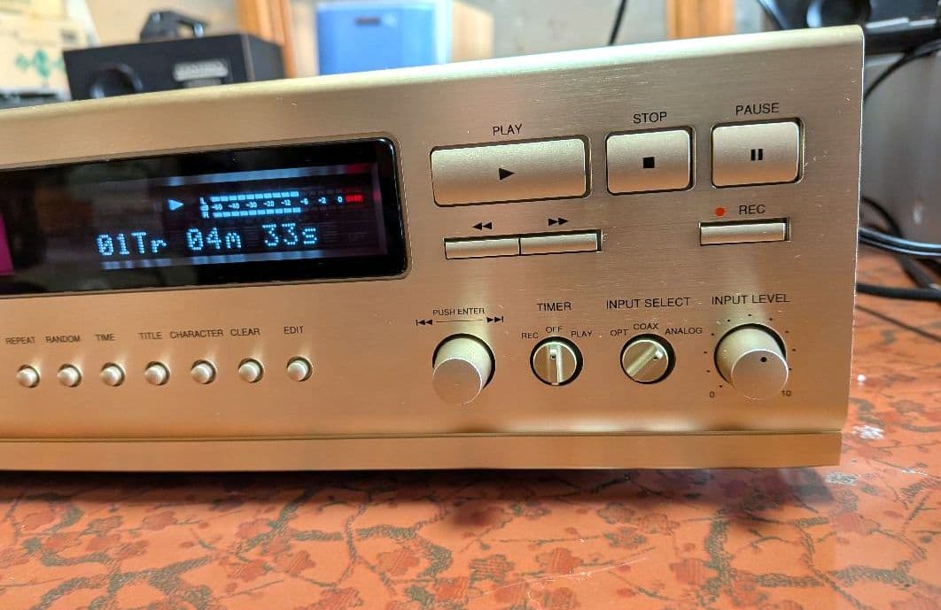 値下げ★DENON DMD-1500 MDレコーダー　 上位機種　動作品