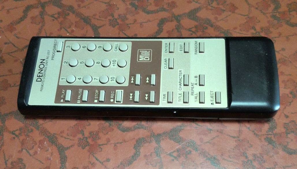 値下げ★DENON DMD-1500 MDレコーダー　 上位機種　動作品