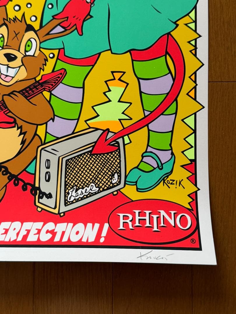 KOZIK 2005年シルクスクリーンポスター限定300☆Whatever