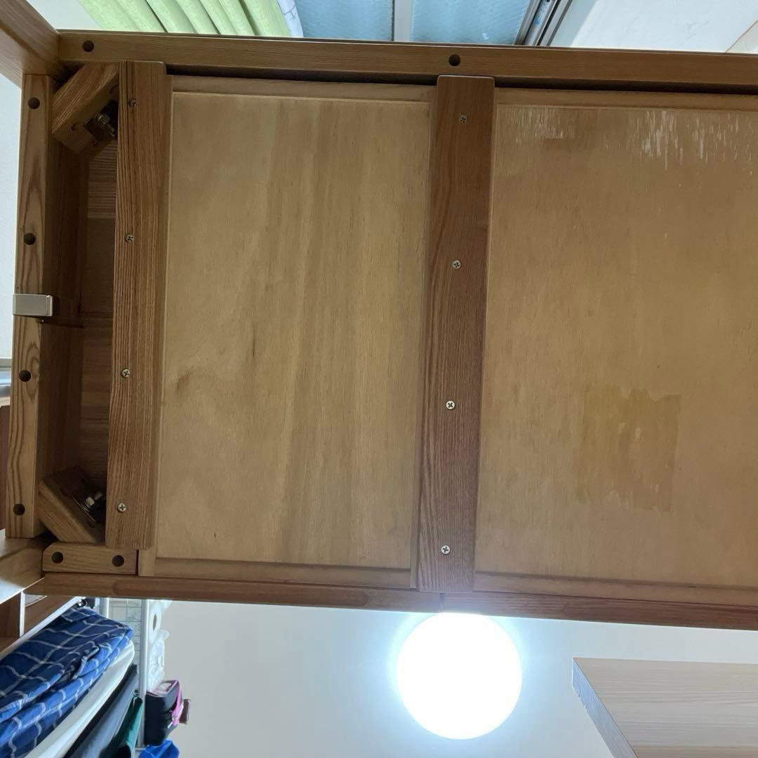 [組み立て必要ありません] 無印良品 木製デスク 引き出し付き