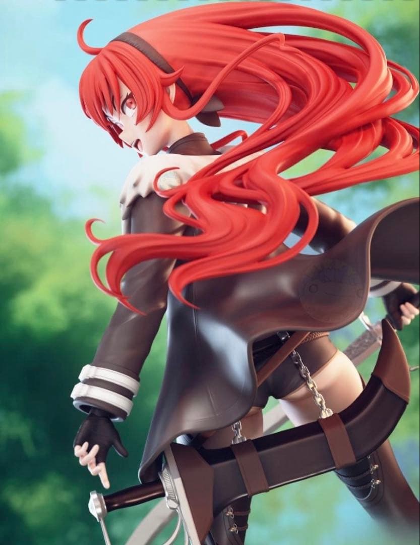 エリス　ガレージキット　未塗装未組立　フィギュア　1/7 ガレキ　レジン　美女
