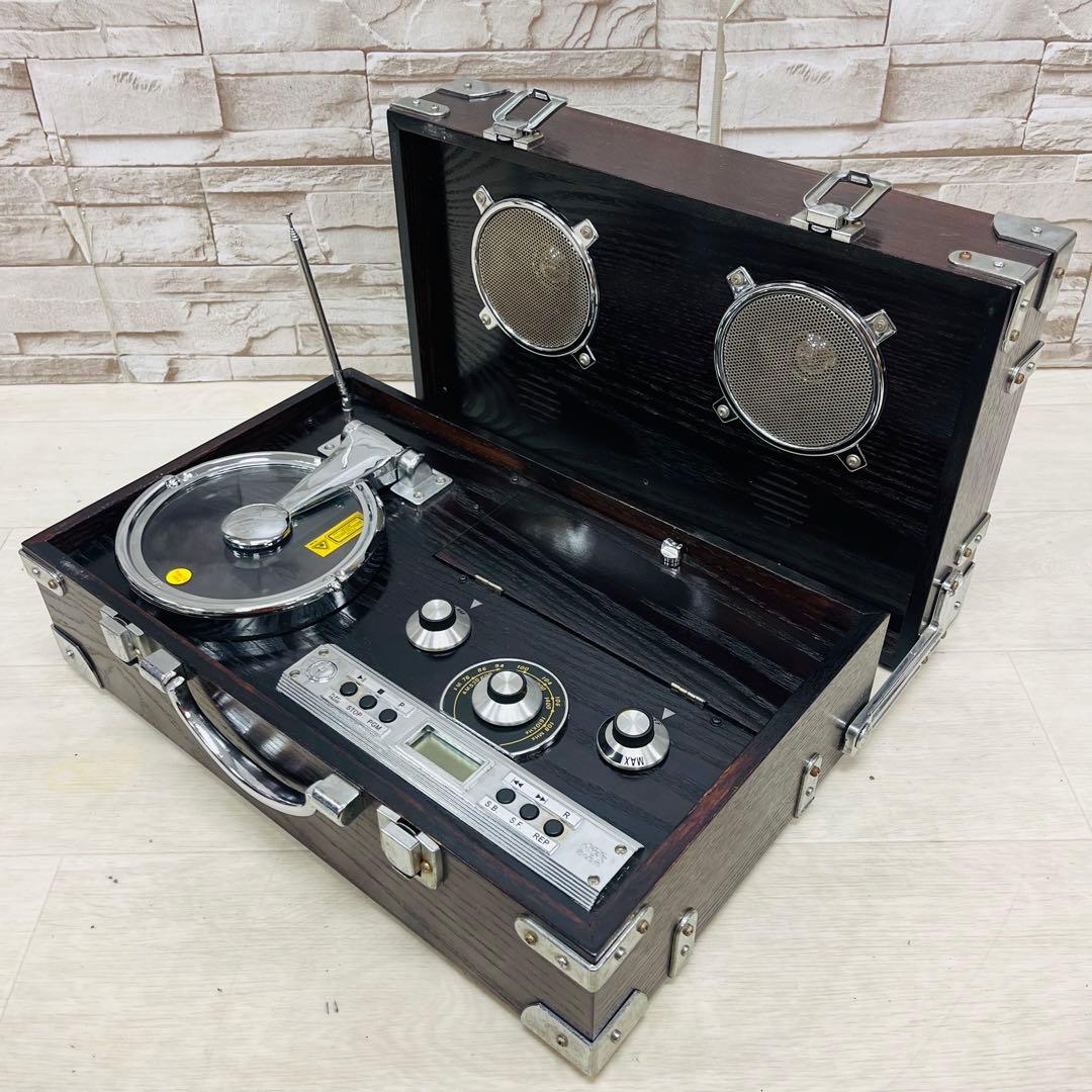 オフィスワン アタッシュケース型 CDラジオ OFA-0003 CDプレーヤー