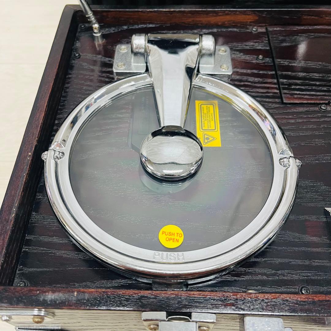 オフィスワン アタッシュケース型 CDラジオ OFA-0003 CDプレーヤー