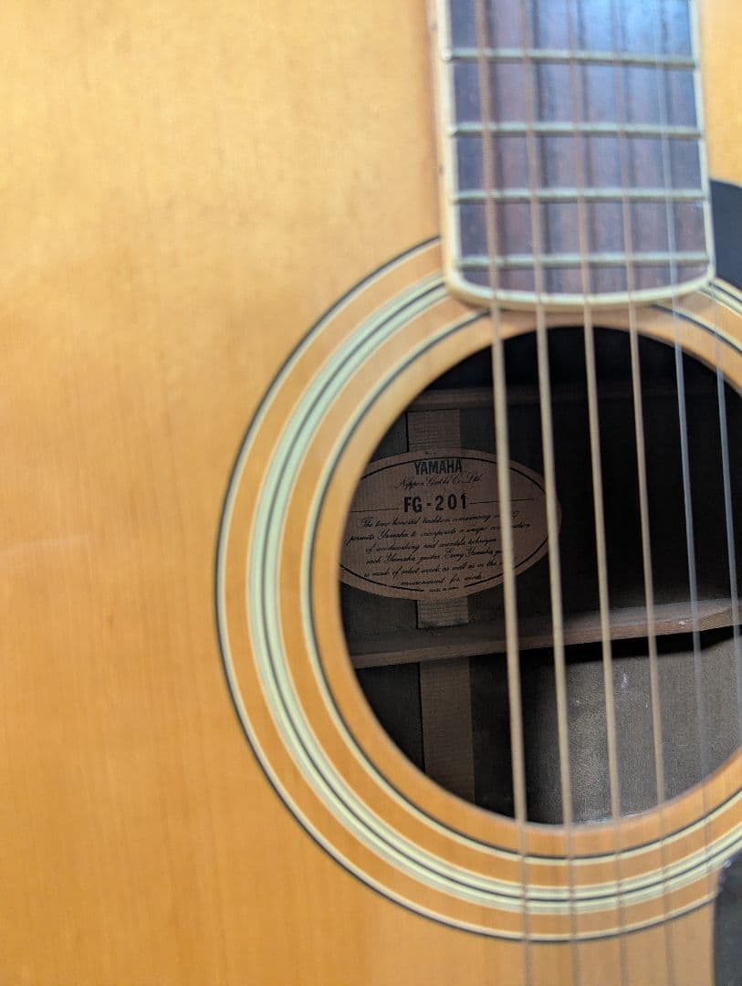 YAMAHA FG-201 アコースティックギター ソフトケース付