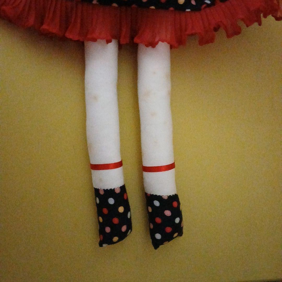 作家様　文化人形　昭和レトロ　水玉