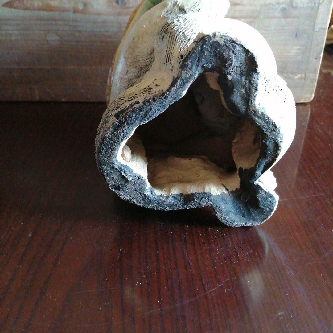 信楽焼　道八狸の置物　30cm　昭和中期～今物