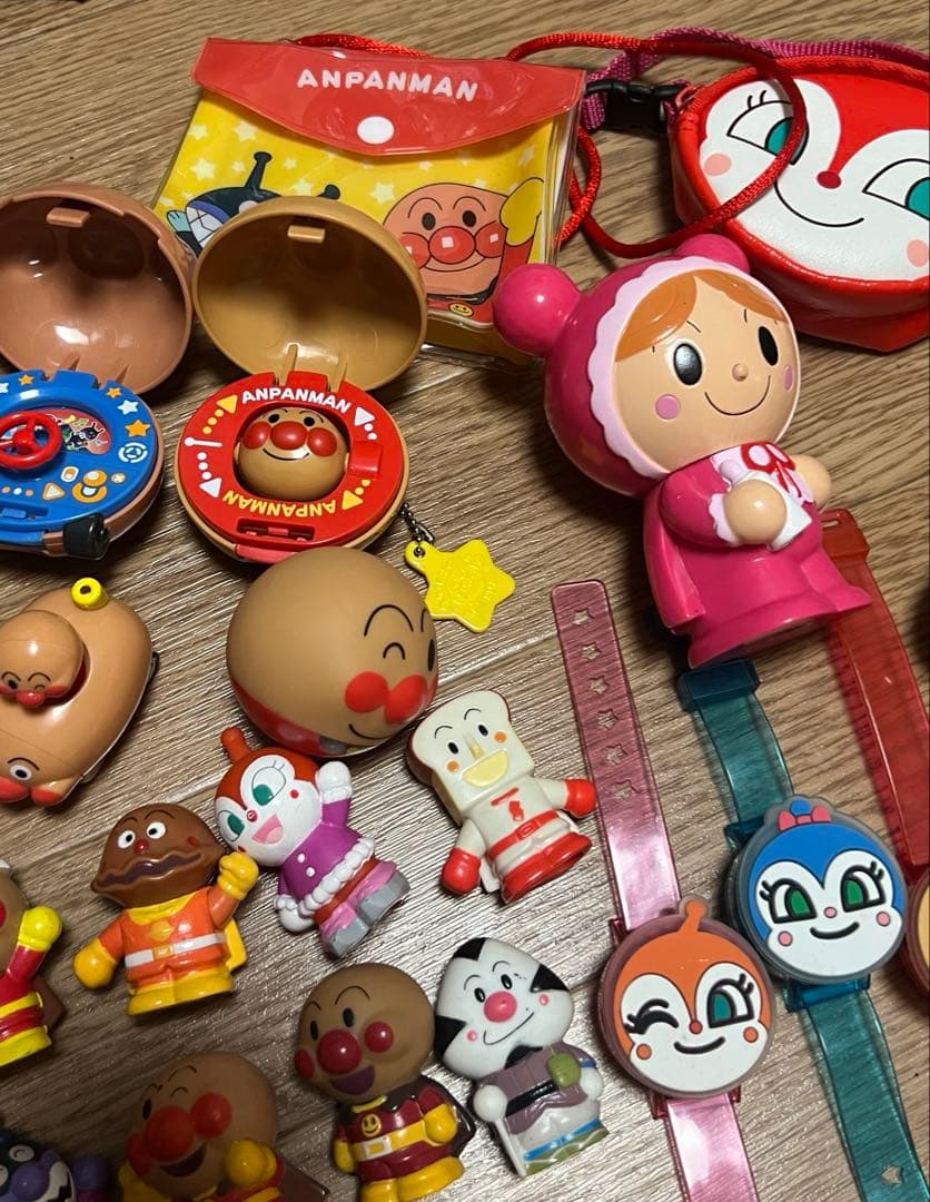 （お値引き不可❌）アンパンマン　ソフビ　ミニフィギュア　102点まとめ売り