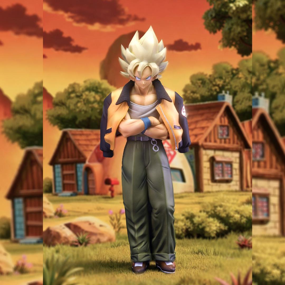 ドラゴンボール　孫悟空　私服ver.　フィギュア　塗装完成品