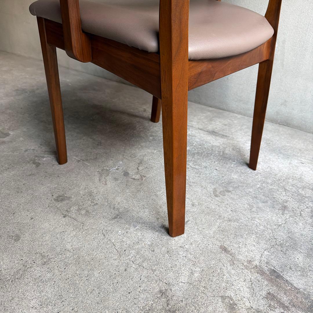 美品　飛騨家具　白川木工　HALS ダイニングアームチェア