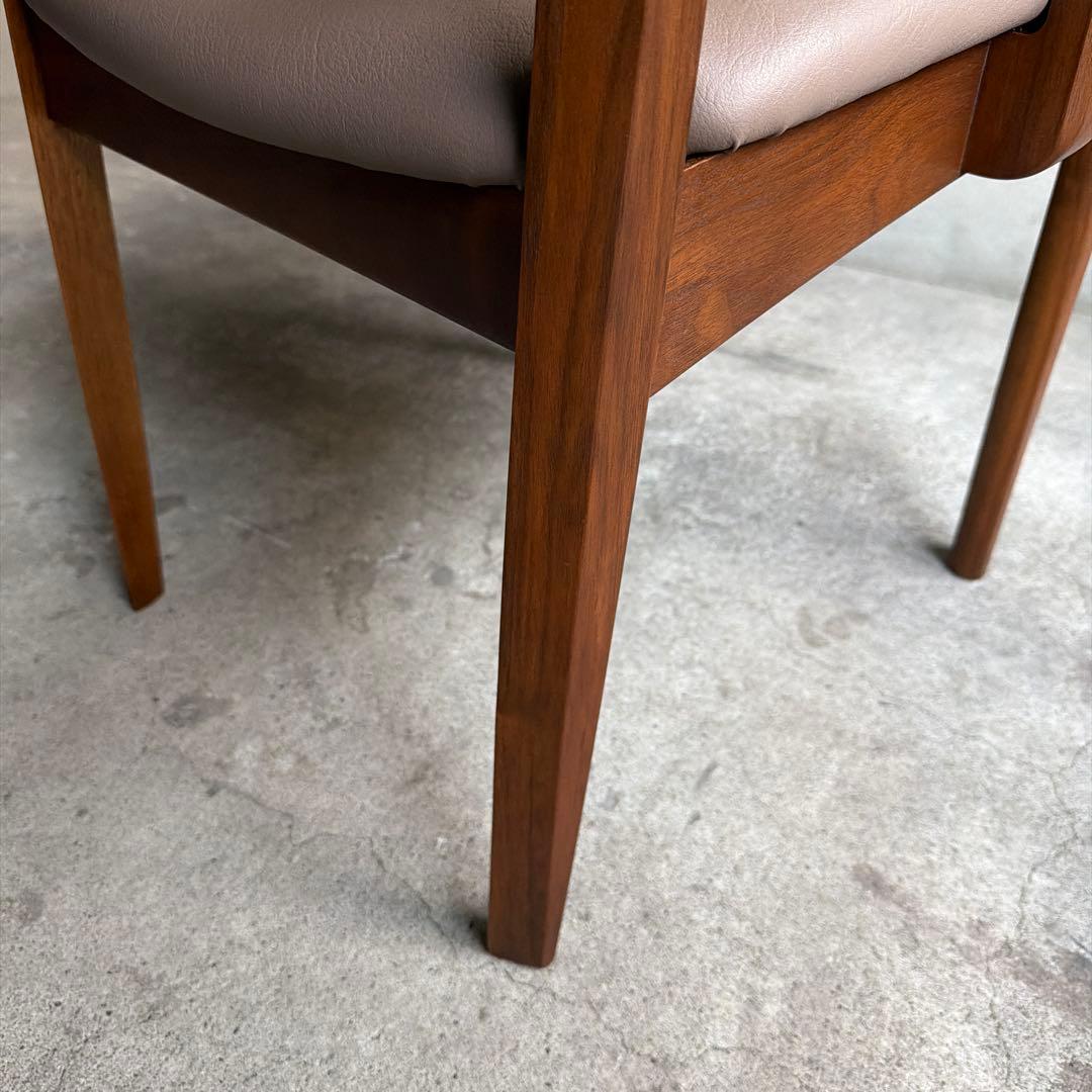 美品　飛騨家具　白川木工　HALS ダイニングアームチェア