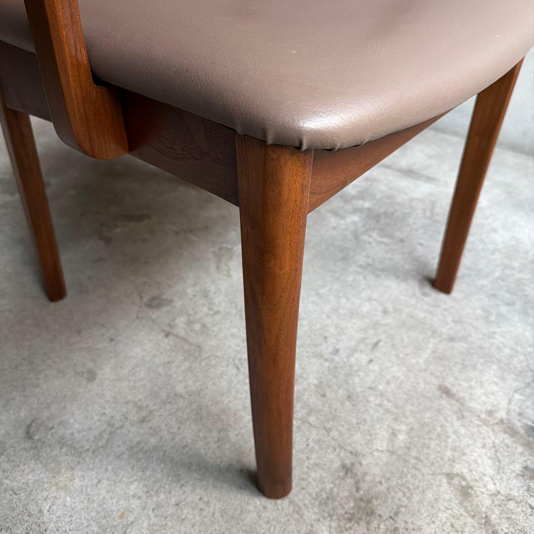 美品　飛騨家具　白川木工　HALS ダイニングアームチェア