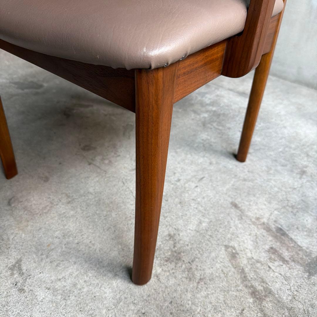 美品　飛騨家具　白川木工　HALS ダイニングアームチェア