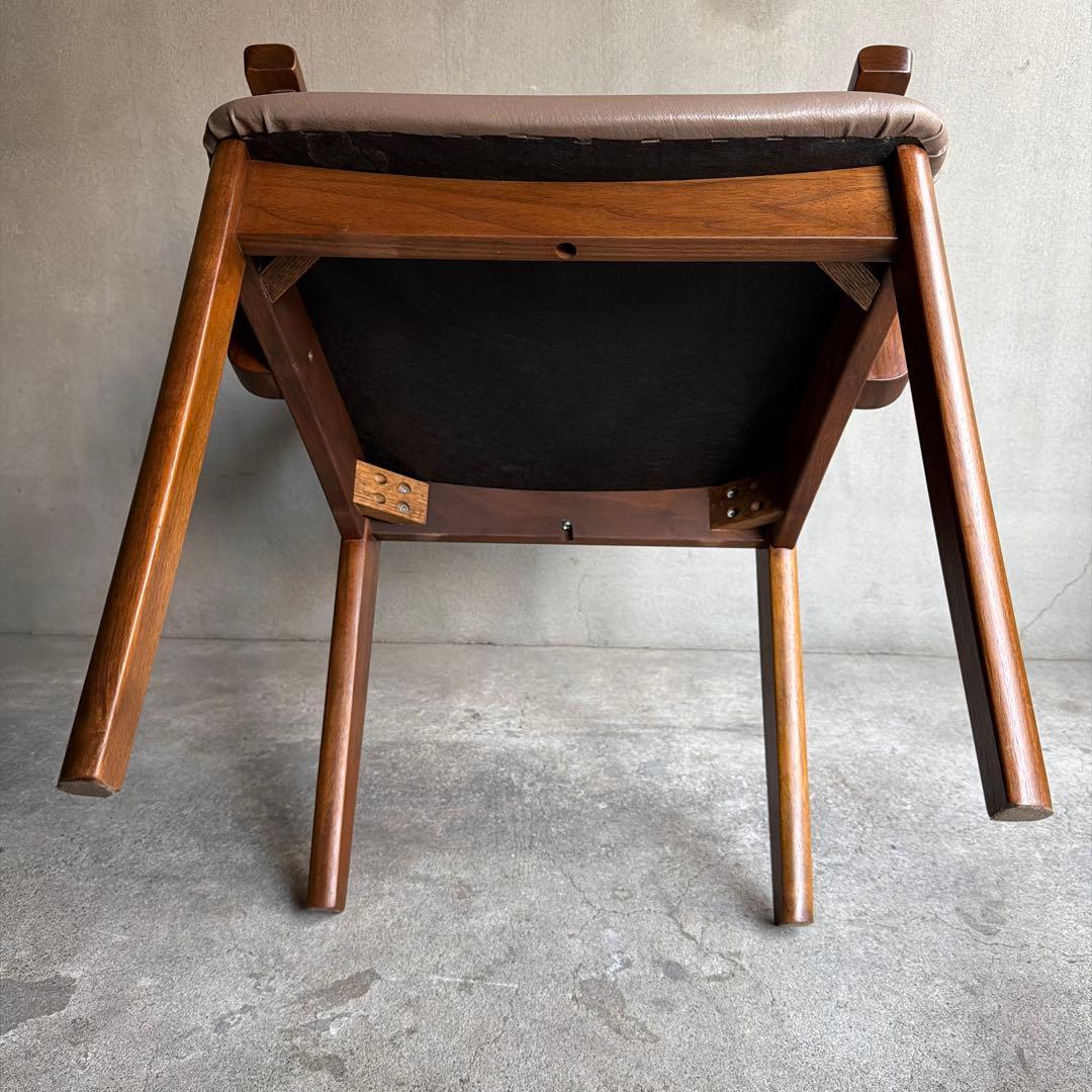 美品　飛騨家具　白川木工　HALS ダイニングアームチェア
