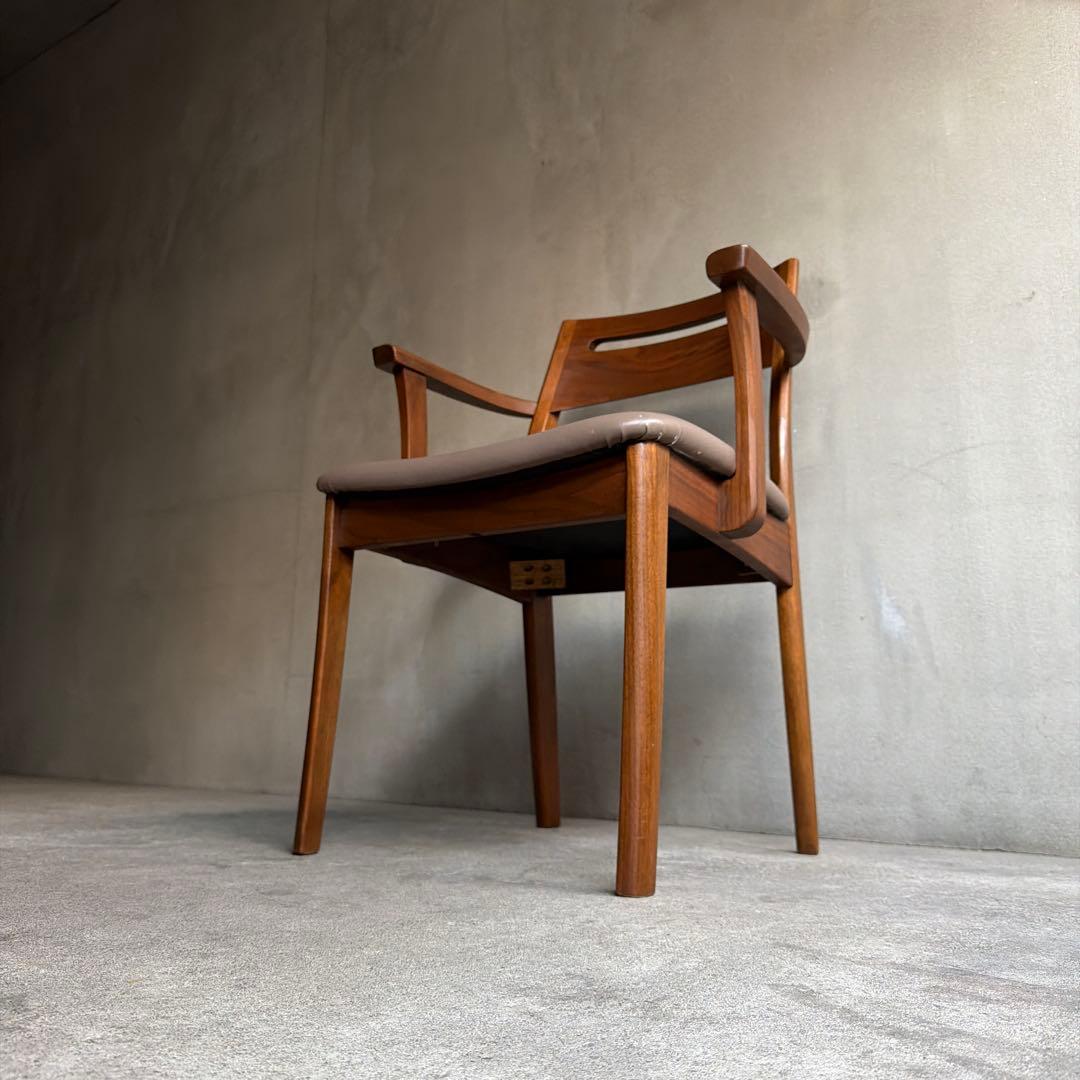美品　飛騨家具　白川木工　HALS ダイニングアームチェア