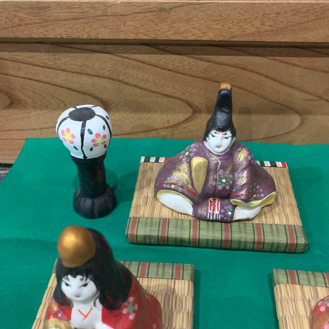 手捻りお雛様　ひな祭り　雛人形飾り