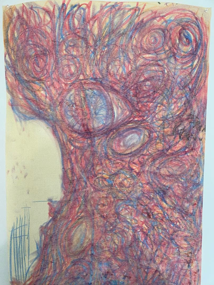 題名“complete morphosis” MARCELINE自作絵画