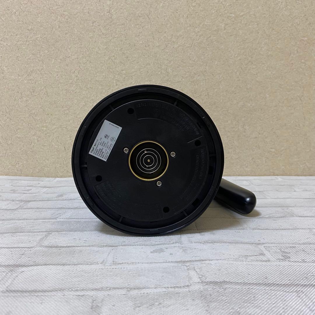 T-fal ジャスティン ロック コントロール ブラック 1.2L 電気ケトル