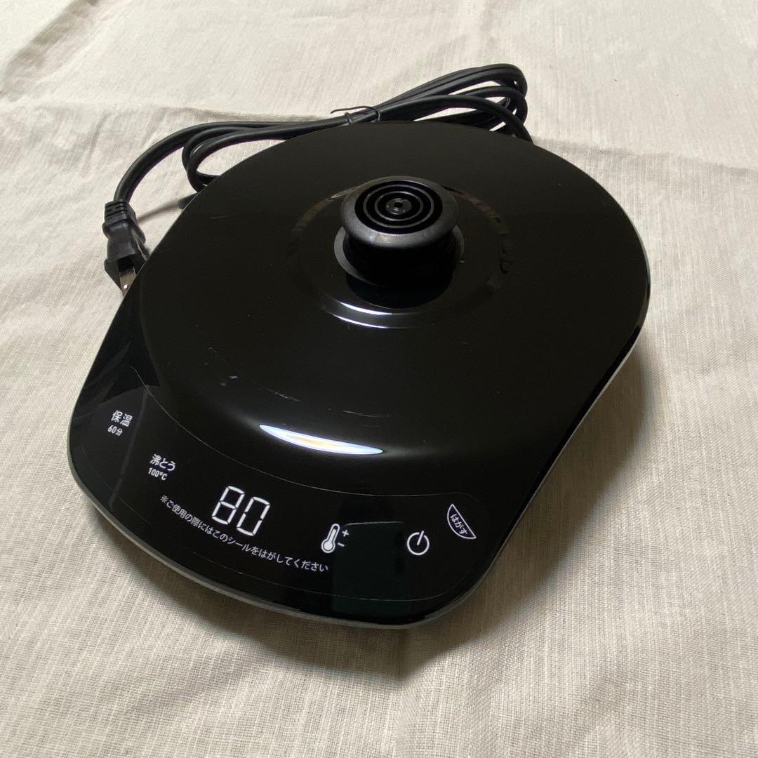T-fal ジャスティン ロック コントロール ブラック 1.2L 電気ケトル