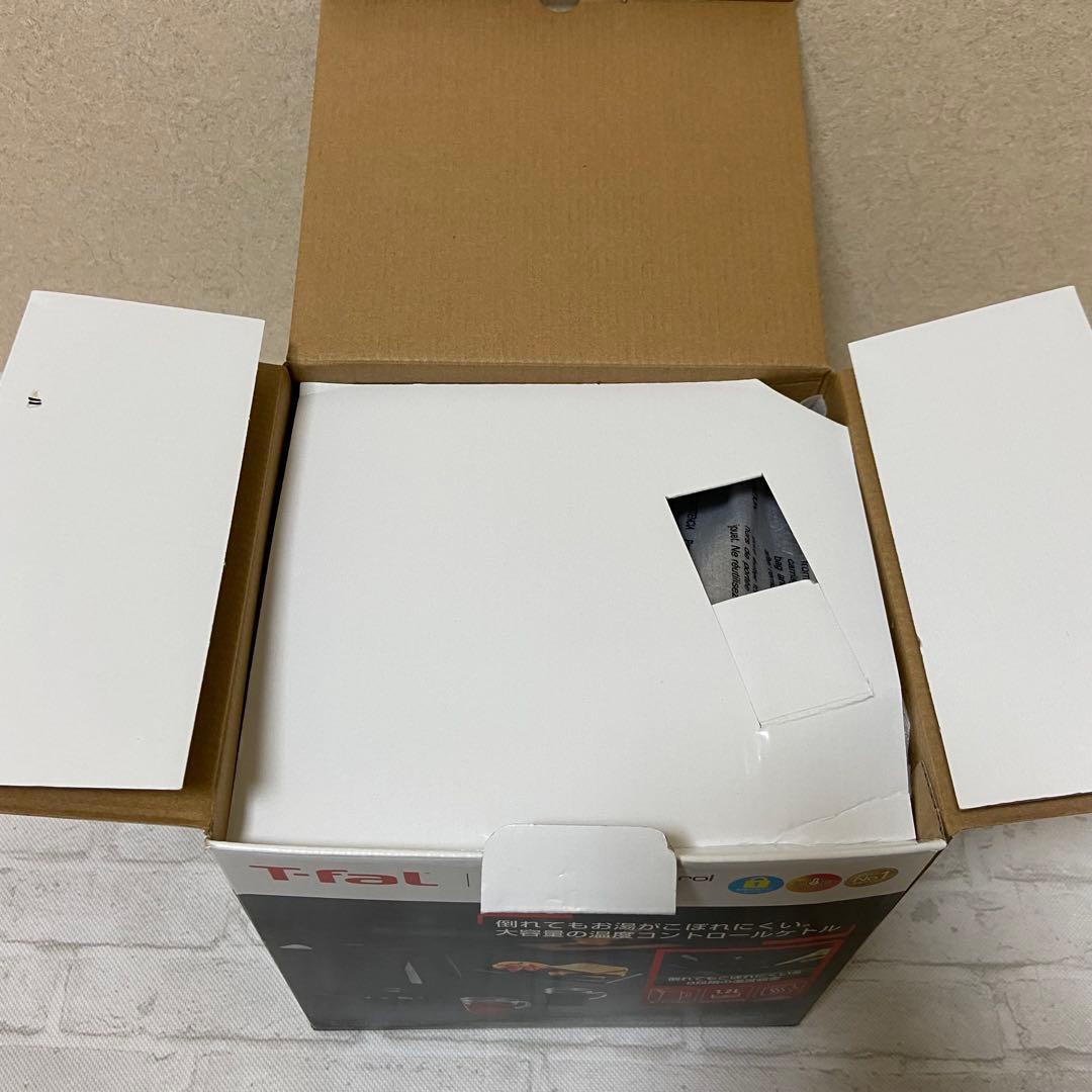 T-fal ジャスティン ロック コントロール ブラック 1.2L 電気ケトル