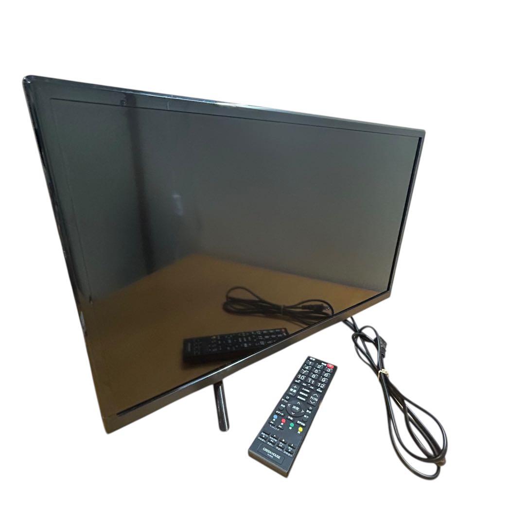 GREEN HOUSE 24V型 HD液晶テレビGH-TV24B BK 24年製