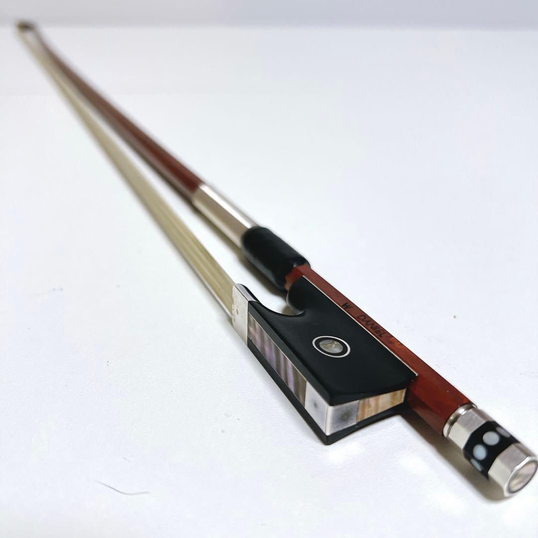 【希少・美品】W.DANIEL バイオリン弓 フルサイズ フェルナンブコ