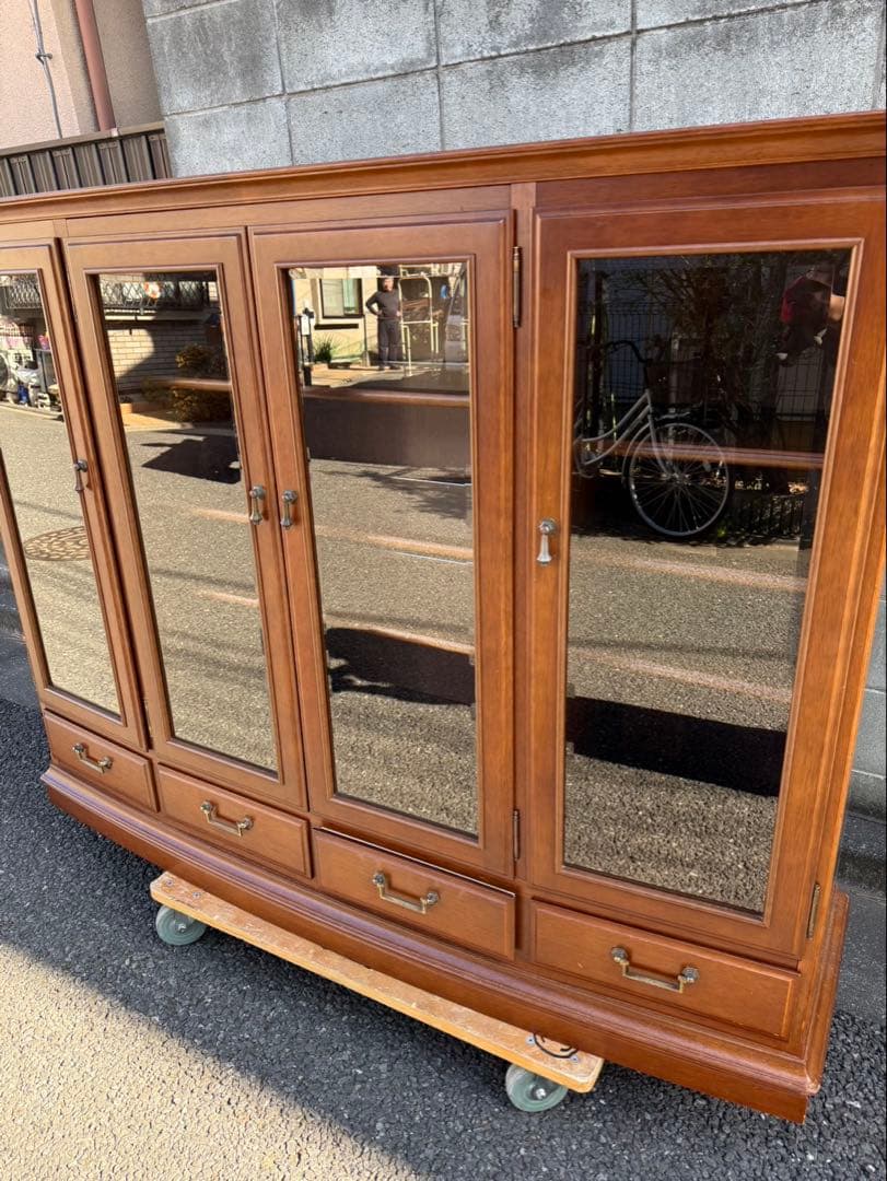 マルニ木工　サイドボード　キャビネット　地中海シリーズ　リビングボード