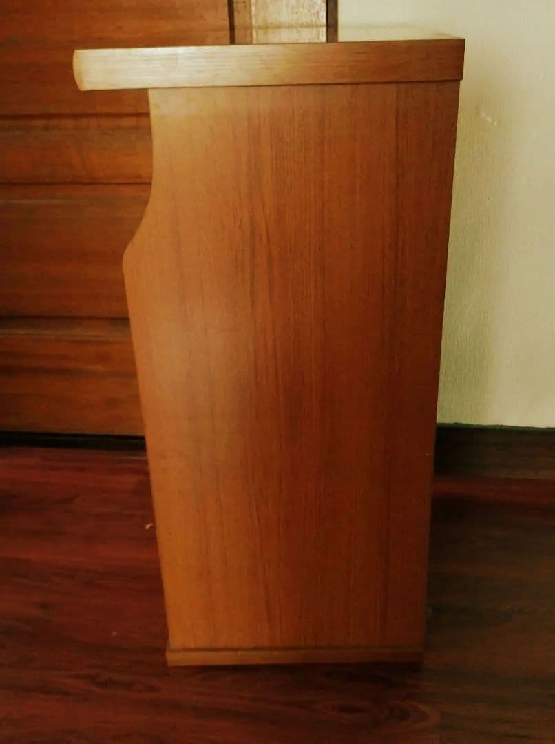 レトロ　ヴィンテージ　アンティーク　関西創愛ファニチュア　電話台キャビネット什器