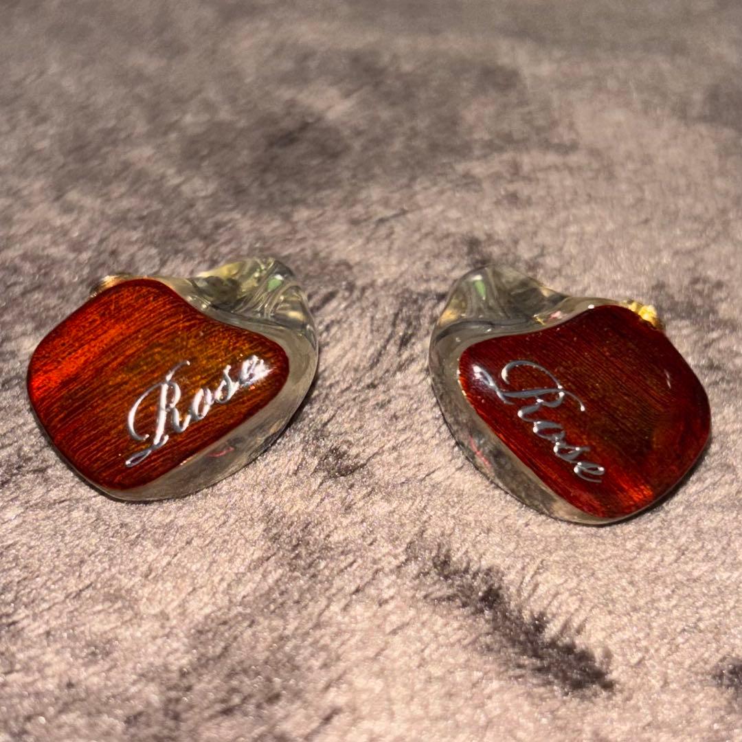 国内正規品　美品　ROSE BR5 MK2 イヤホン　レッド　MMCX