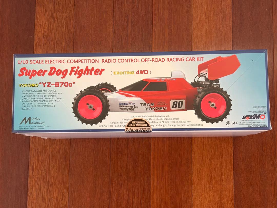 ヨコモ スーパードッグファイター ボディ付き組み立てキット [YZ-870C]