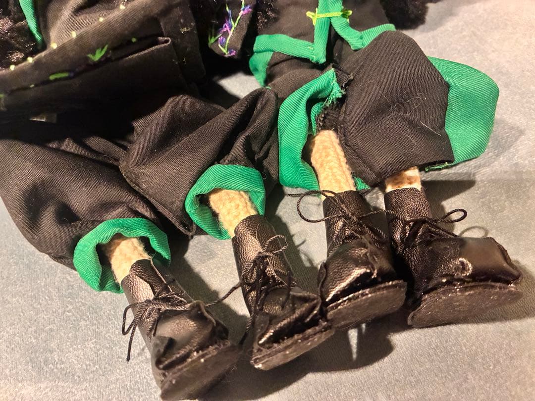 ひよりページ　セミオーダー　関節可動式　あみぐるみドール　2体