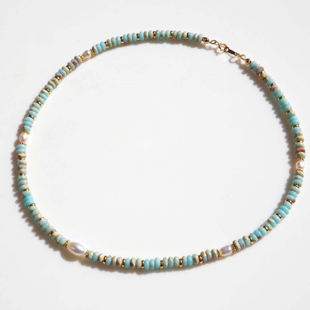 【❁Rainbow Maker❁】 インプレッションパールネックレス