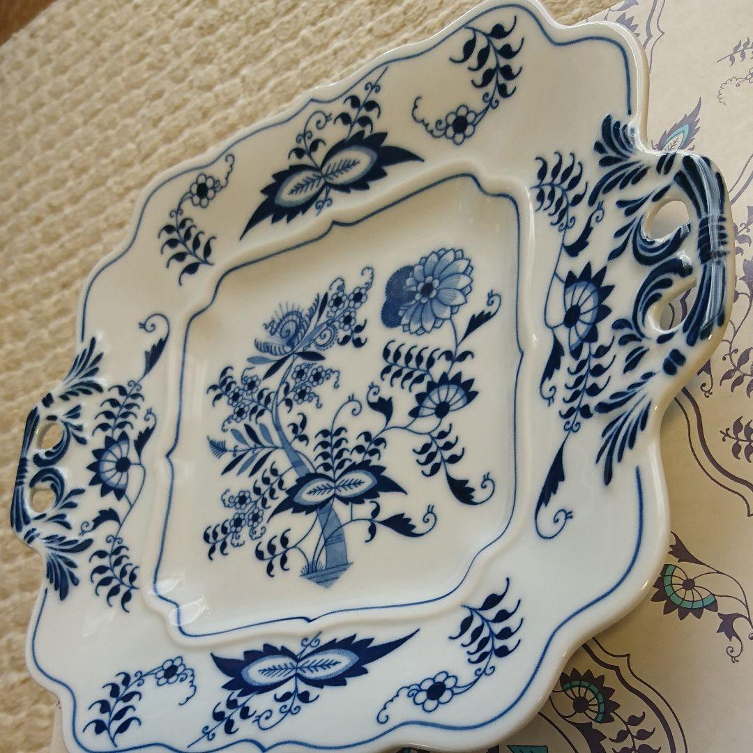 最安値！日本製Blue Danube豪華でオシャレな中々無いデザインの皿！