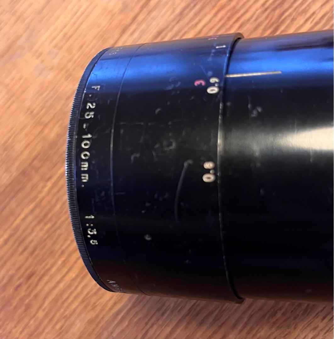 Angenieux アンジェニュー LA5 35mm f3.5ズーム25-100