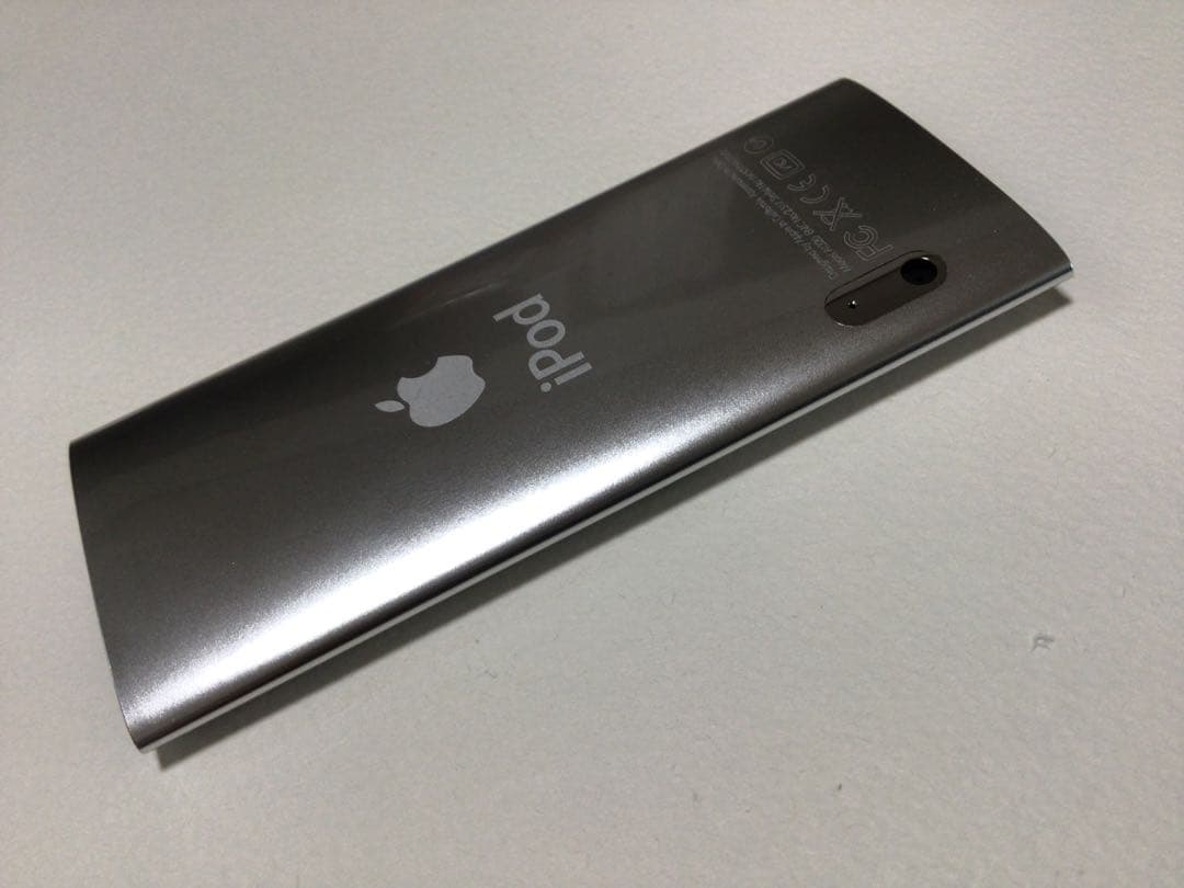 ipod nano5世代16GBシルバー26バッテリー交換済、usb有