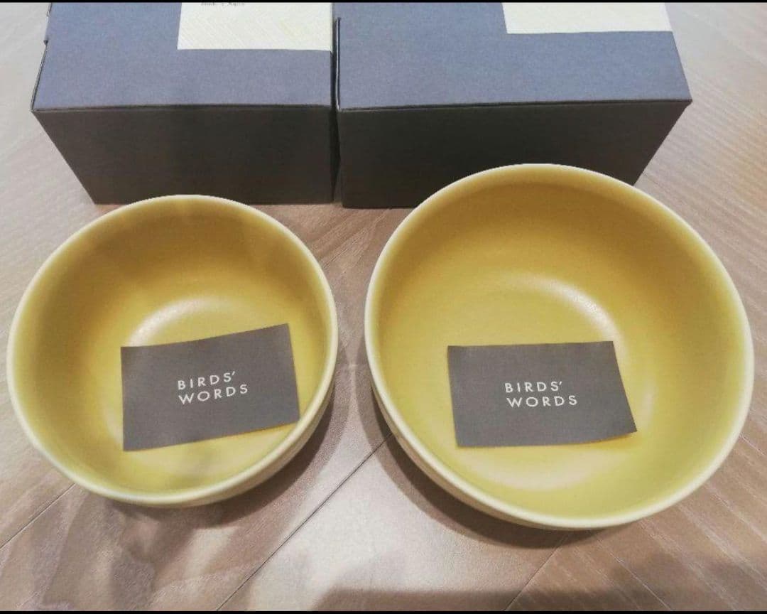 新品未使用品　バーズワーズ　TABLE TOP　食器4点セット