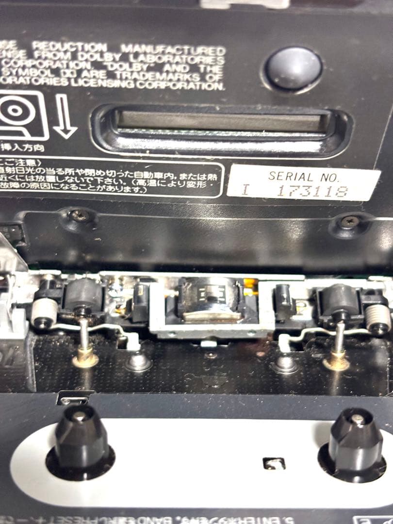 SONY カセットウォークマン WM-GX707 整備品