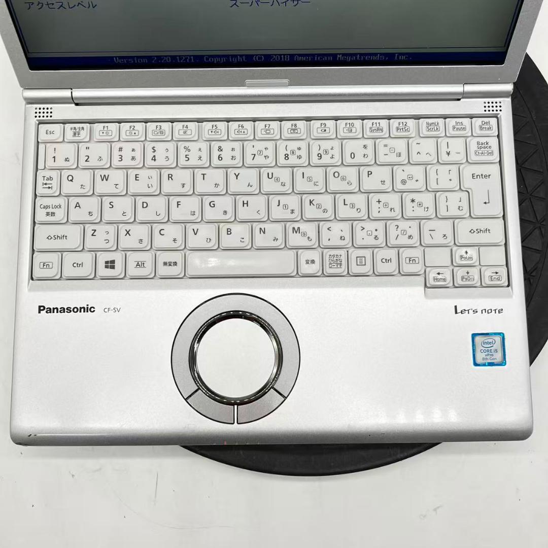 Windowsノート本体 #M8504 Panasonic Let's note SV8 i5-8365U