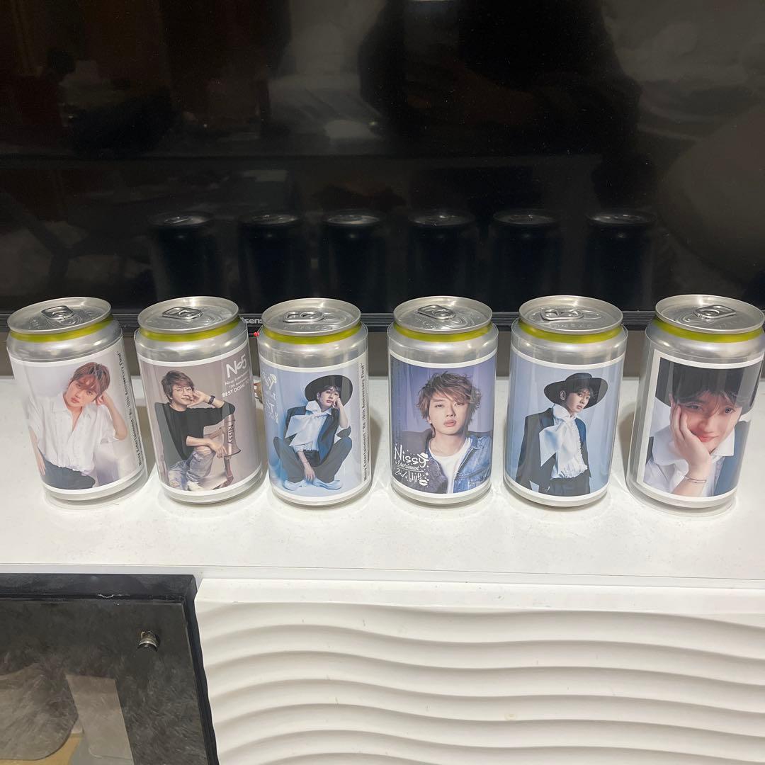 Nissy ラベル缶 6種