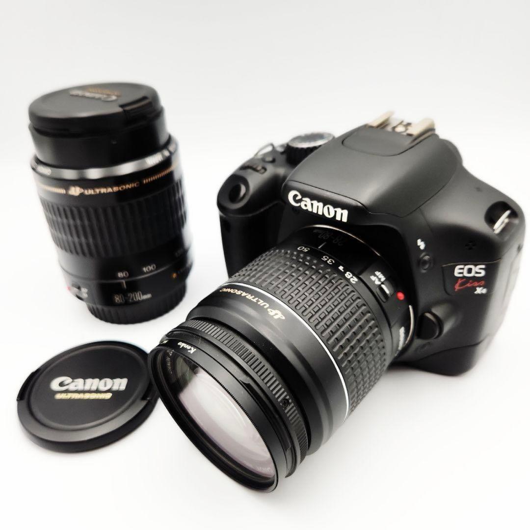 【カメラ初心者にもオススメ！】Canon EOS Kiss X4 ＋レンズ3つ付