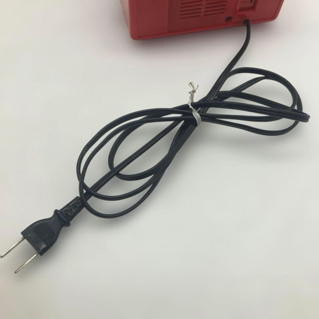 希少 昭和レトロ シチズン DP690T 赤 パタパタ時計 アラーム 当時物