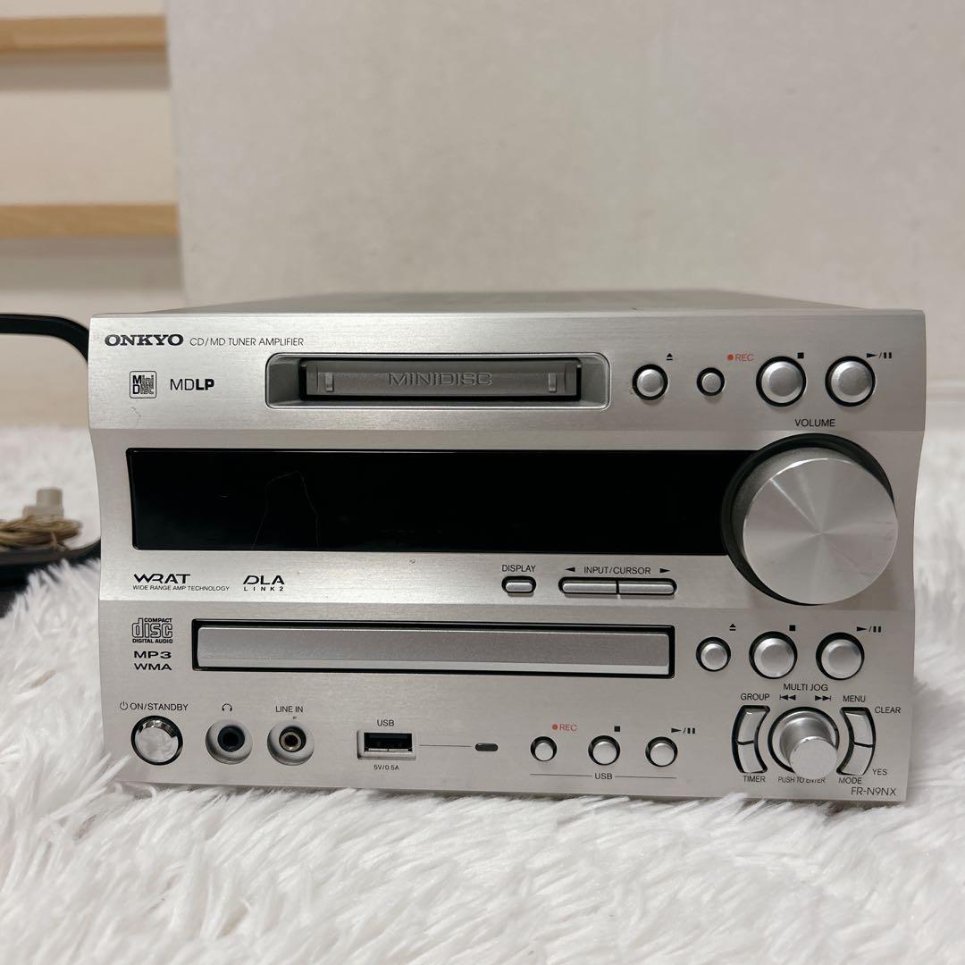 ONKYO オンキョー FR-N9NX CD/MDチューナーアンプ リモコン付属
