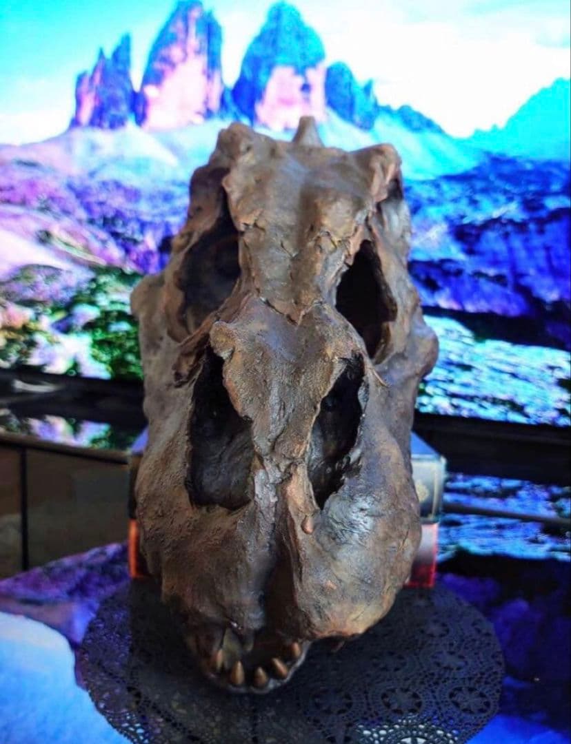 ✨大迫力✨ ティラノサウルス 恐竜の化石 頭骨 インテリア ジュラシックワールド