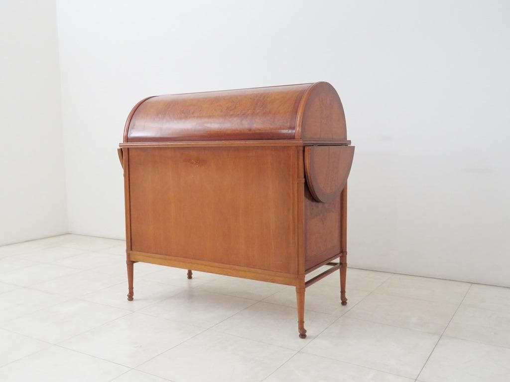 最高級 イタリア カルパネリ ライティングビューロー 象嵌 デスク チェスト