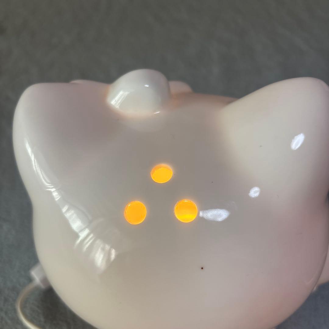 HELLO KITTY サンリオ ルームライト 照明　美品　希少　レア　陶器