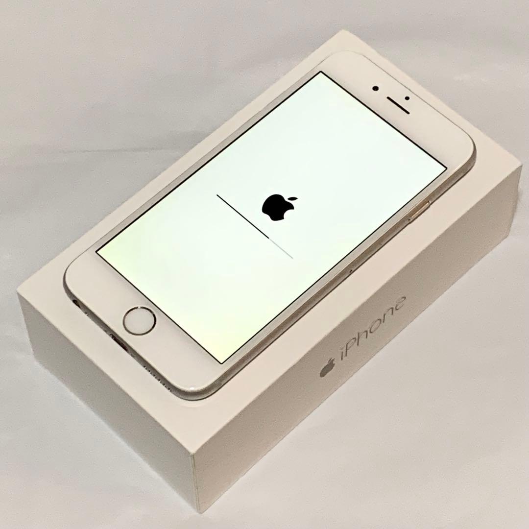【バッテリー100%】iPhone6 美品 シルバー 64G Apple