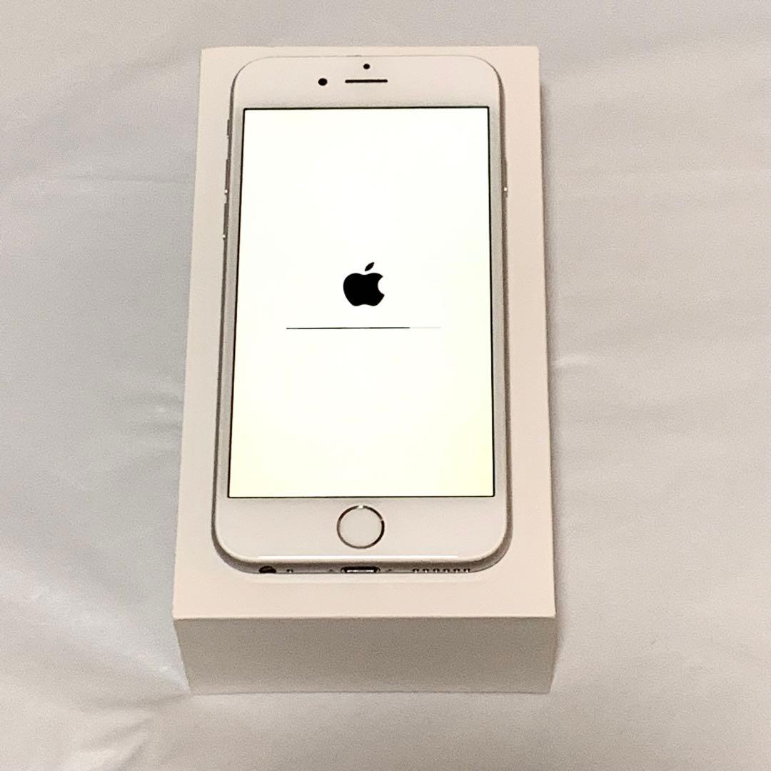 【バッテリー100%】iPhone6 美品 シルバー 64G Apple