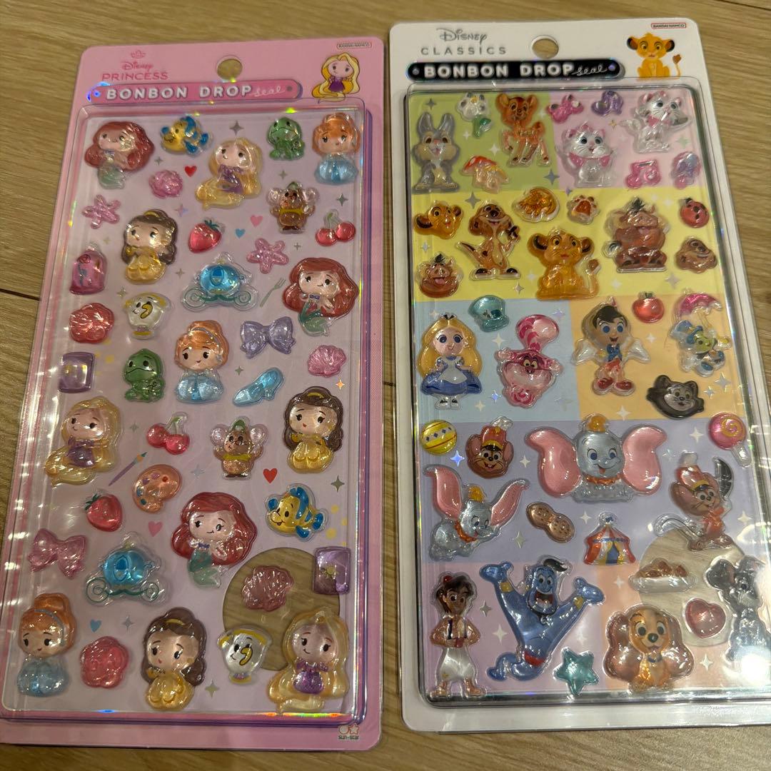 ボンドロ　ボンボンドロップシール　まとめ売り　おはじきフレーク　ディズニー