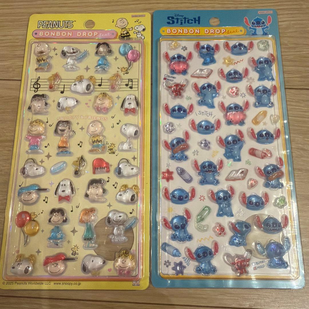 ボンドロ　ボンボンドロップシール　まとめ売り　おはじきフレーク　ディズニー