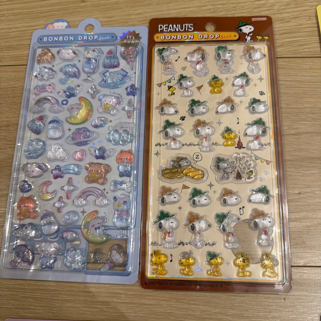 ボンドロ　ボンボンドロップシール　まとめ売り　おはじきフレーク　ディズニー