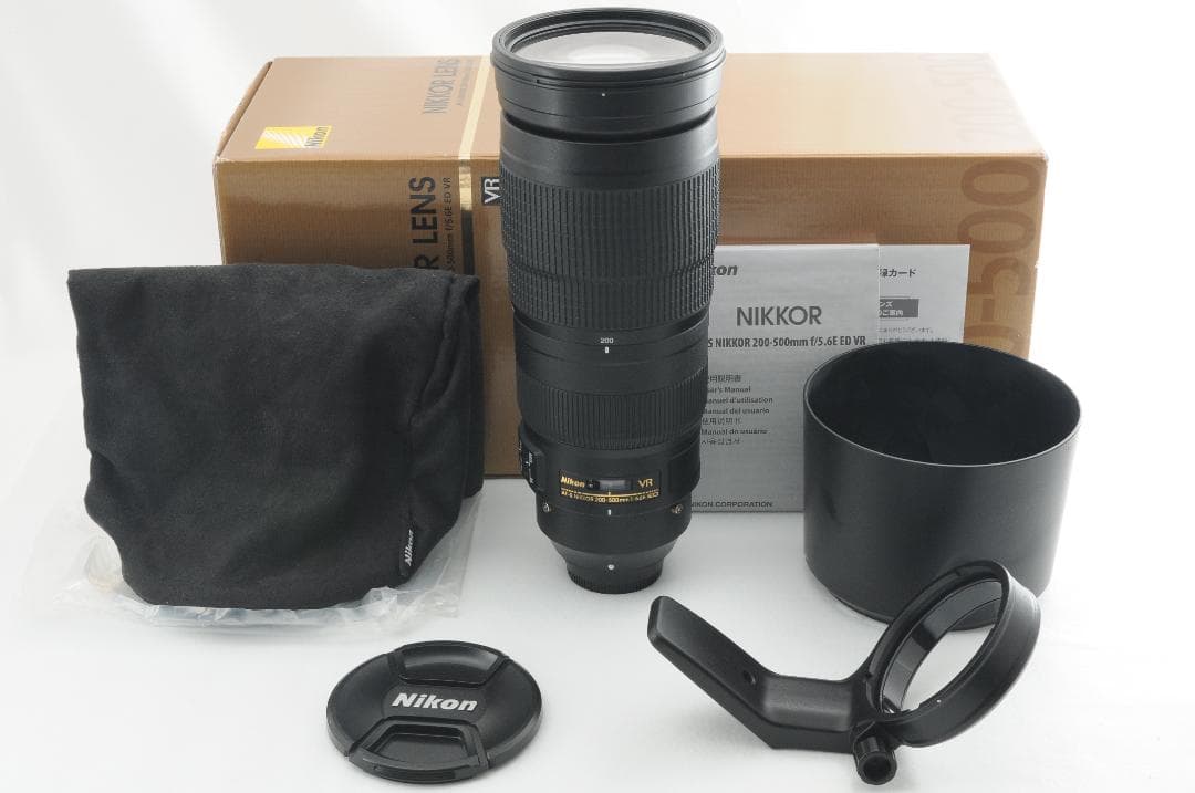 NIKON ニコン AF-S 200-500mm F5.6 E ED VR
